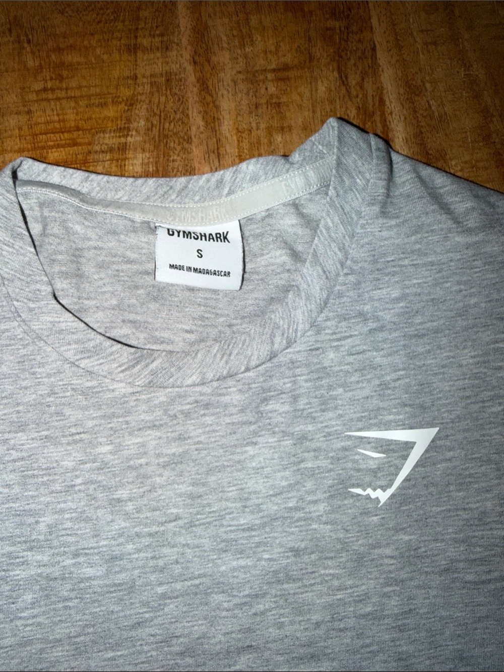 Gymshark Men’s Light Gray Sleeveless Muscle Tank - Picture 2 of 3